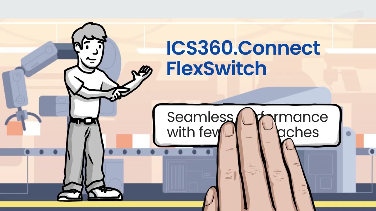 Seamless Industrial Network Solutions with ICS360.Connect FlexSwitch
